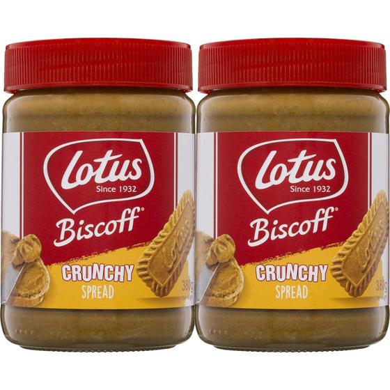 Imagem de 2X Lotus Biscoff Spread Crunchy 380G