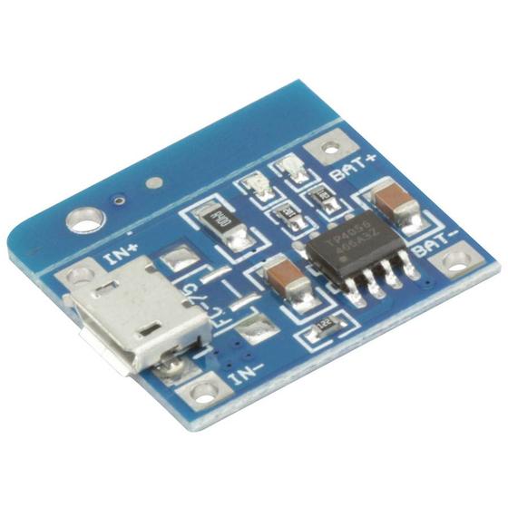 Imagem de 2x Módulo Carregador Bateria Lítio Usb - RoXo