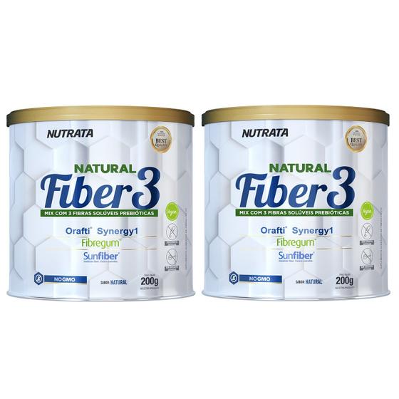 Imagem de 2X Natural Fiber 3 (200g) - Nutrata Nature