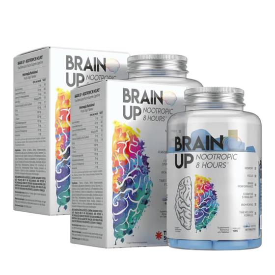 Imagem de 2x Nootrópico Brain Up True Source 60 Tabletes