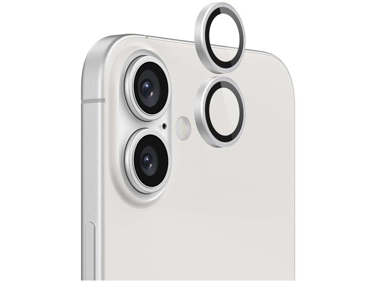 Imagem de 2x Película Lente Pro 3d Aro Para iPhone 16 Normal e 16 Plus