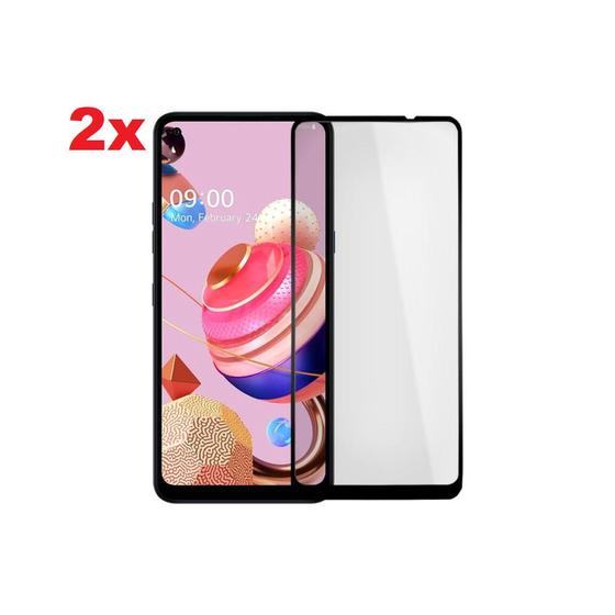 2x Películas de Vidro 3D Full Cover para LG K51S Menor preço em 2x Películas de Vidro 3D Full Cover para LG K51S