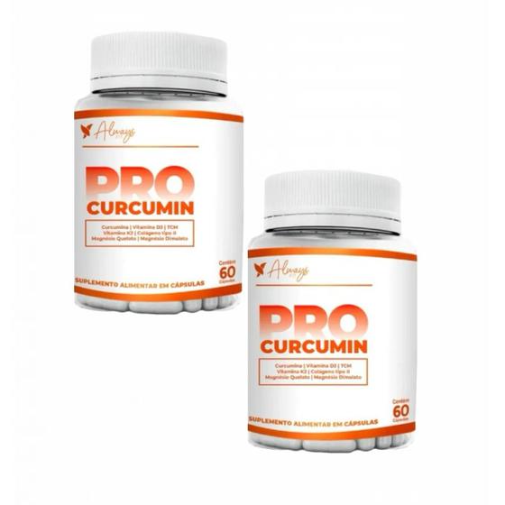 Imagem de 2x ProCurcumin + D3- K2- Magnésio- Colágeno- TCM- Always Fit