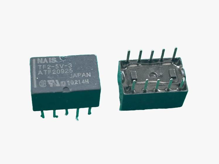 Imagem de 2x Rele Tf2-5v-3 5v 1amp 10 Terminais Nais