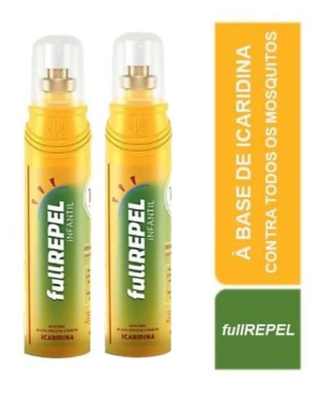 Imagem de 2x Repelente FullRepel Kids- 100ml C/ Icaridina- 10 Horas