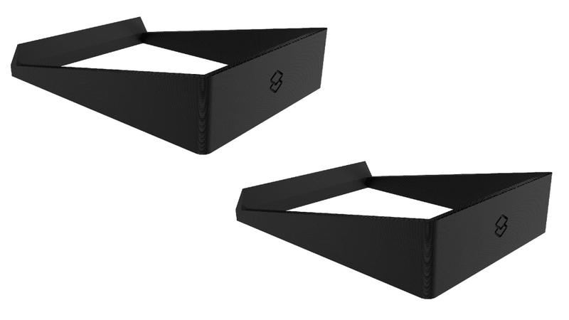 2x Suporte De Mesa Inclinado Compatível Com Edifier Mr4 Menor preço em 2x Suporte De Mesa Inclinado Compatível Com Edifier Mr4