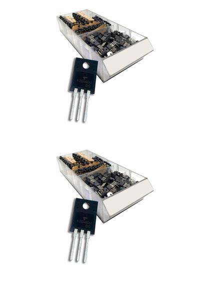 Imagem de 2x Transistor K20a60 = K 20a60 = K 20a60d- Isolado To220