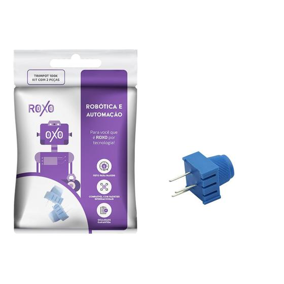 2x Trimpot 3362p 100K Quadrado - RoXo Imagem de 2x Trimpot 3362p 100K Quadrado - RoXo