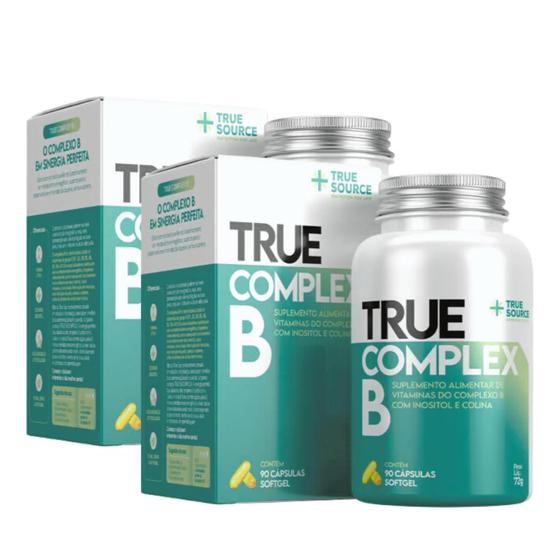 Imagem de 2x True Complex B Colina E Inositol True Source 90 Cápsulas
