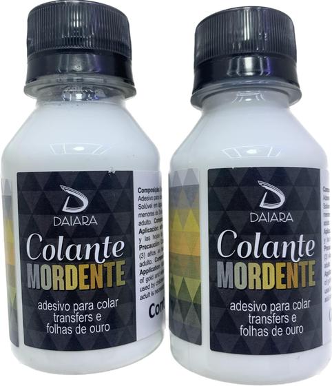 Imagem de 2x Verniz Mordente Para Folheação Daiara 100ml frete+barato