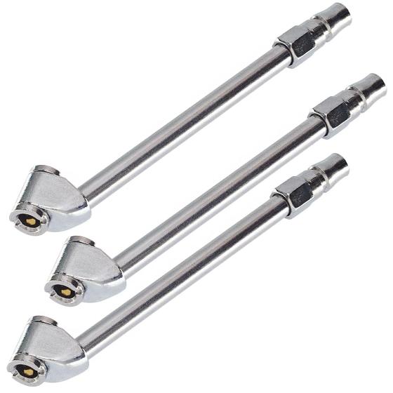 Imagem de 3 Bico Duplo Para Encher Pneu Profissional Bico Encher