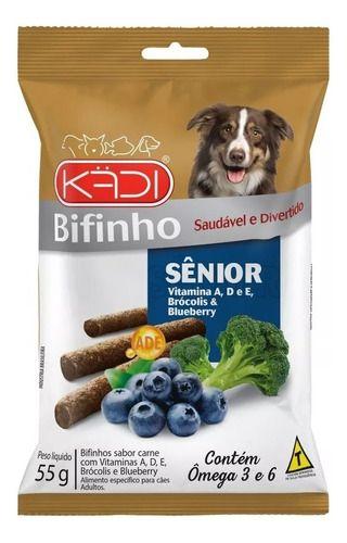 Imagem de 3 Bifinho Senior Vitaminas A D E Brocolis E Blue Berry