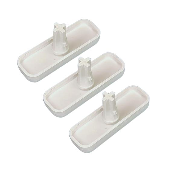 Imagem de 3 Botões Compatíveis com bandejas Icetwister da Electrolux Códigos DB83 DM83 DB84 DM84