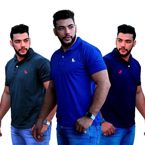 Imagem de 3 Camisas Gola Polo Esporte E Casual Para Usar No Dia A Dia