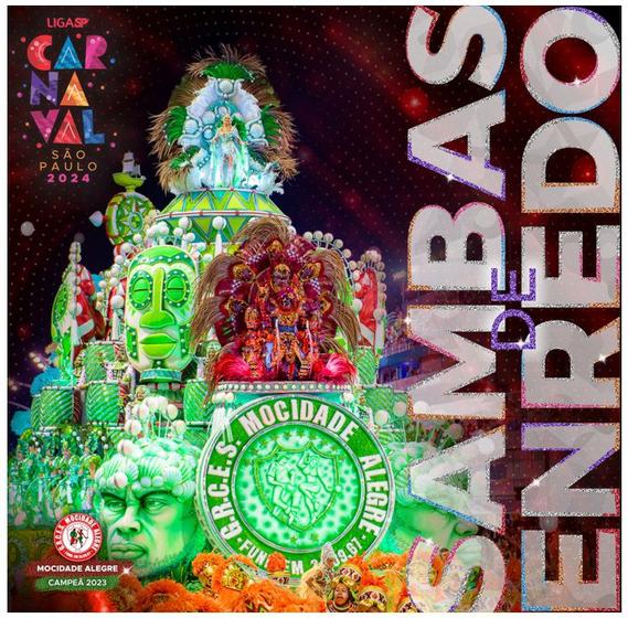 Imagem de 3 CDs Sambas de Enredo - Carnaval São Paulo 2024