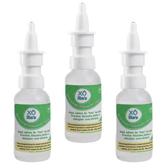 Imagem de 3 Descongestionante Nasal Natural - Alternativa Sem Risco de Dependência