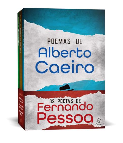 Imagem de 3 Livros Físicos Os Poetas de Fernando Pessoa Alberto Caeiro Álvaro de Campos e Ricardo Reis - Ciranda Cultural