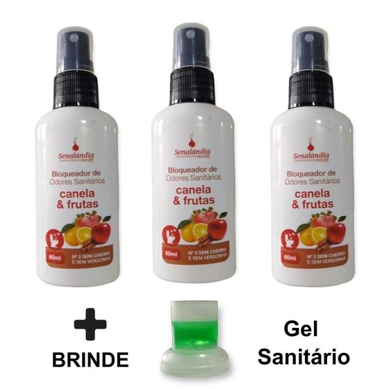 Imagem de 3 Neutralizador de Odor Sanitário Elimina Odor Banheiro Free Coco 60ml Marca Senalândia -  Envio Já