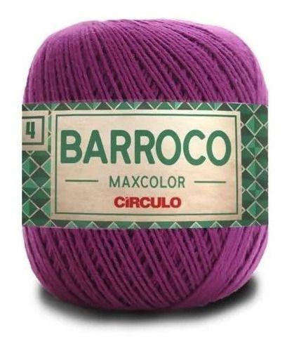 Imagem de 3 Novelos Barbante Barroco Maxcolor 200g Nº4 Escolha Sua Cor