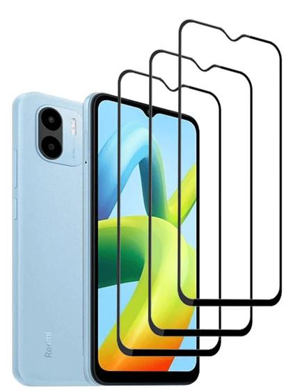 Imagem de 3 Peliculas de Vidro 21D Compativel Com Xiaomi Redmi A1