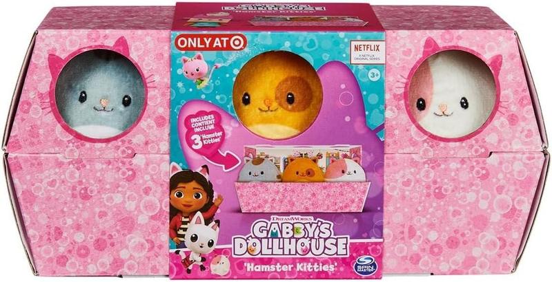 Imagem de 3 Pelúcias De Hamster Kitties - Gabbys Dollhouse