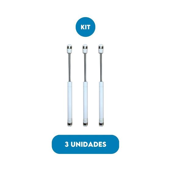 Imagem de 3 Pistão A Gás Para Móveis E Armários Amortecedor 10kg100n