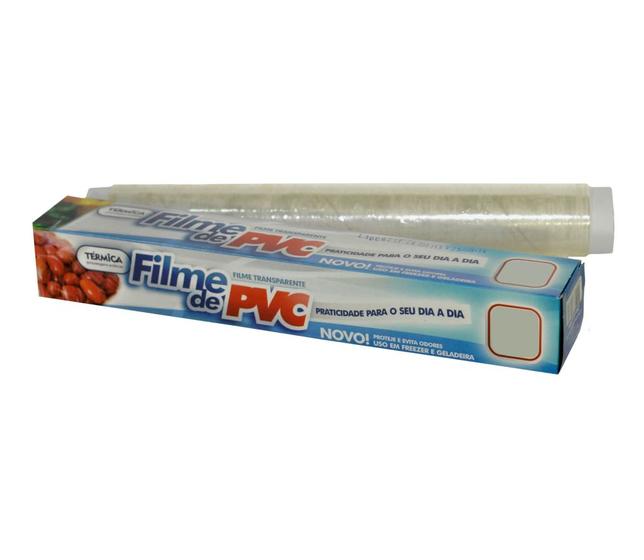 Imagem de 3 Rolo de Filme Plástico PVC com 100m