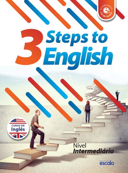 Imagem de 3 steps to english - aprenda sozinho