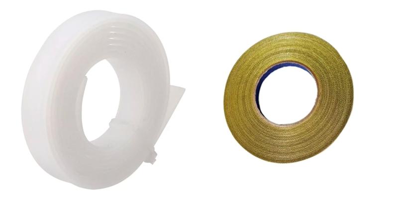 Imagem de 3 Teflon Plotter Recorte 1metrox9mmx0,5mmesp Fita Dupla Face