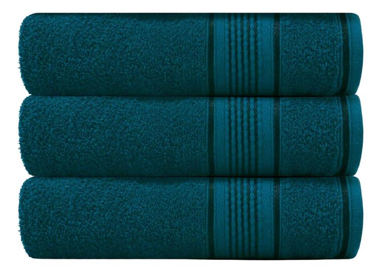 Imagem de 3 Toalhas de Rosto - Perfeita para Cuidados Diários com 45cm x 68cm de Algodão