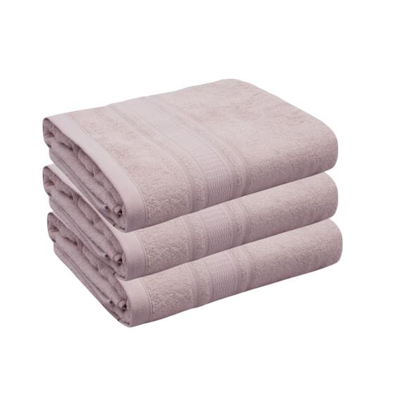 Imagem de 3 Un. Toalha de Rosto Felpuda 450gm - Algodão Egípicio