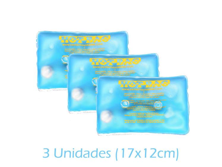 Imagem de 3 Unid. Bolsa Térmica Calor Instantâneo Hot Bag Original n 07 Azul