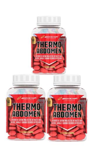 Imagem de 3 unidades Thermo Abdomen Bodyaction - 60 capsulas