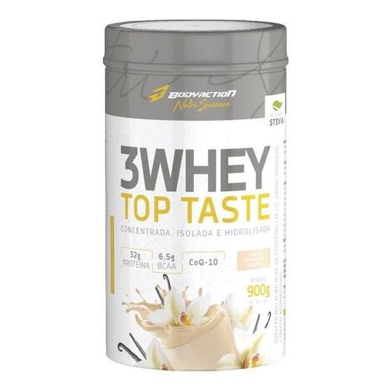 Imagem de 3 Whey Top Taste, sabor  900GR Body Action 