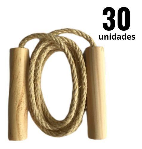 Imagem de 30 Corda De Pular Infantil 1,80m Nylon Lembrancinha Prenda