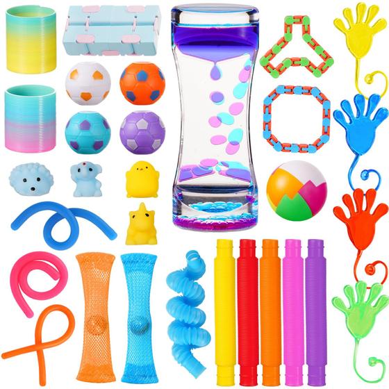 Imagem de 30 Fidget Toys Vanblue - Alívio do Estresse para Crianças e Adultos