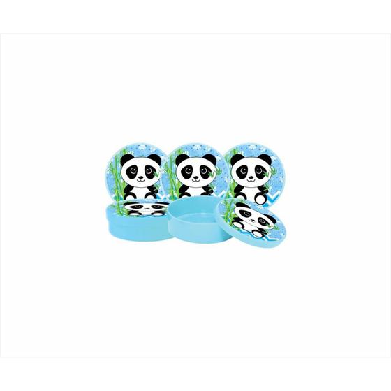 Imagem de 30 Latinhas Panda (azul) - Envio Imediato