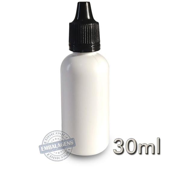 Imagem de 300 Frasco Plástico 30ml Conta Gotas  Branco - Ref 14804