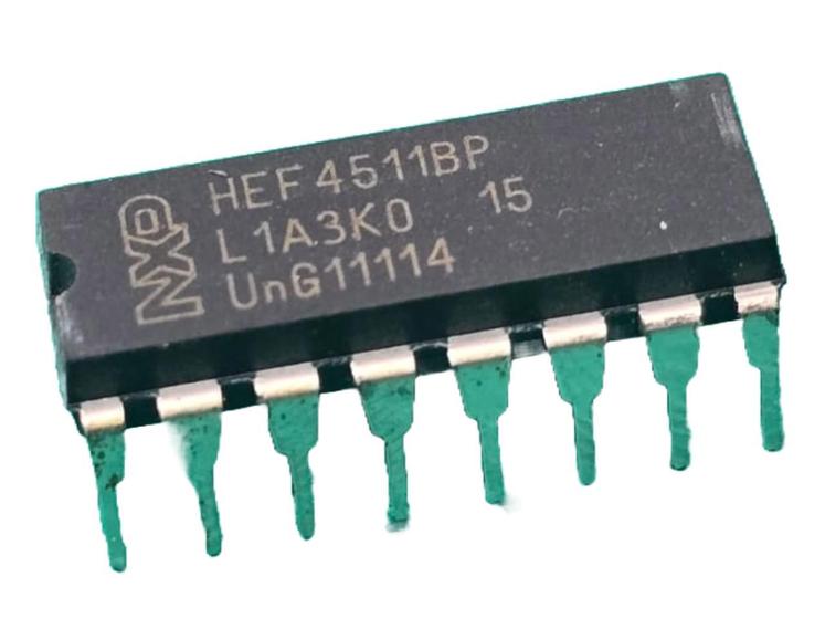 Imagem de 30x Circuito Integrado Cd4511bp = Cd4511 = Hef4511bp Nxp