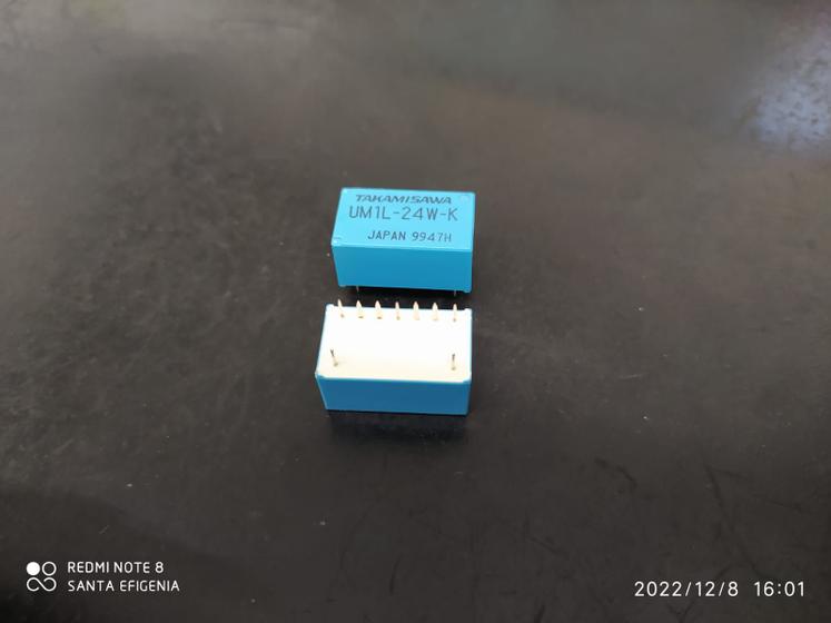 Imagem de 30x Rele Um1l-24w-k 24v 1amp 8 Pinos Takamisawa