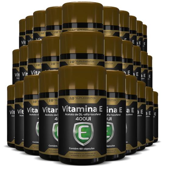 Imagem de 30x vitamina e 400ui alfa tocoferol 60 caps hf suplements