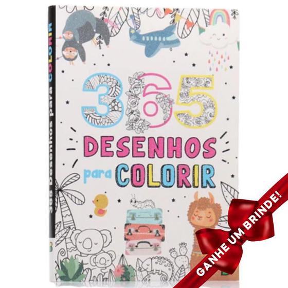 Imagem de 365 Desenhos Para Colorir Livro Educativo Crianças Filhos Brasileitura  Infantil Desenho História Brincar Pintar Colorir Passatempo - Igreja Cristã Amigo Evangélico