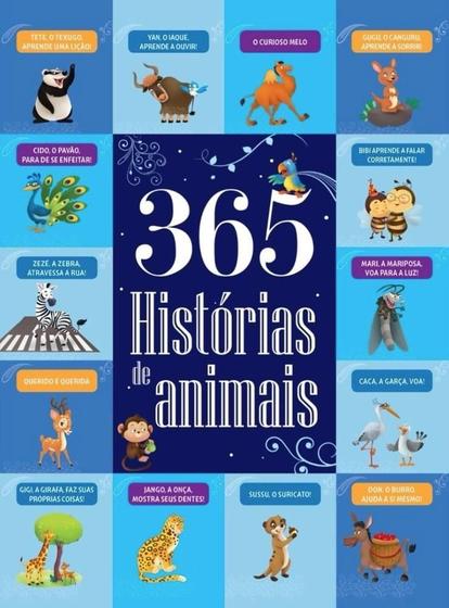 Imagem de 365 histórias de animais - formato menor - PE DA LETRA **