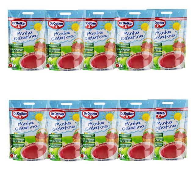 Imagem de 36un Minha Gelatina Sabor Uva 75g Cada - Dr. Oetker