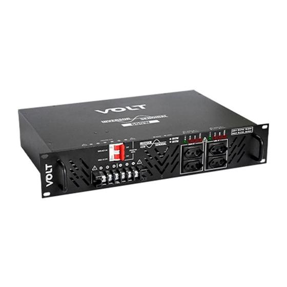 Imagem de 37.03.003 Inversor Senoidal 48vdc - 127vac 600w 2u Rack Volt