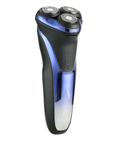 Imagem de 3Cutter Heads Wet Dry Shave Machine Rechargeable Electric Shaver Portable Electric Razor For Men Beard Washable USB Charge Barbeadores Elétricos