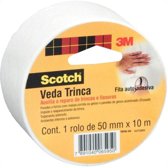 Imagem de 3M Fita Veda Trinca  Scotch 50X10Mt