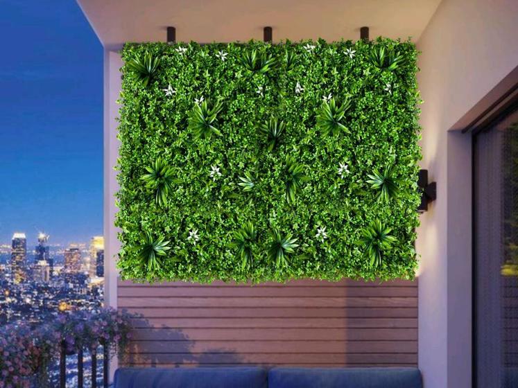 3m² Jardim vertical artificial linha luxo ultra realista facil de ...