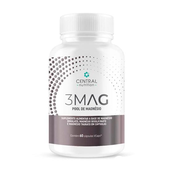 3MAG - Suplemento Alimentar de Magnésio, Bisglicinato e Tarauto - 60 Cápsulas - Central Nutrítion é ruim? 3MAG - Suplemento Alimentar de Magnésio, Bisglicinato e Tarauto - 60 Cápsulas - Central Nutrítion é boa?