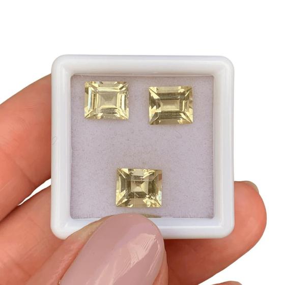 Imagem de 3ø Berilo Amarelo Baguete Retangular 4,09ct